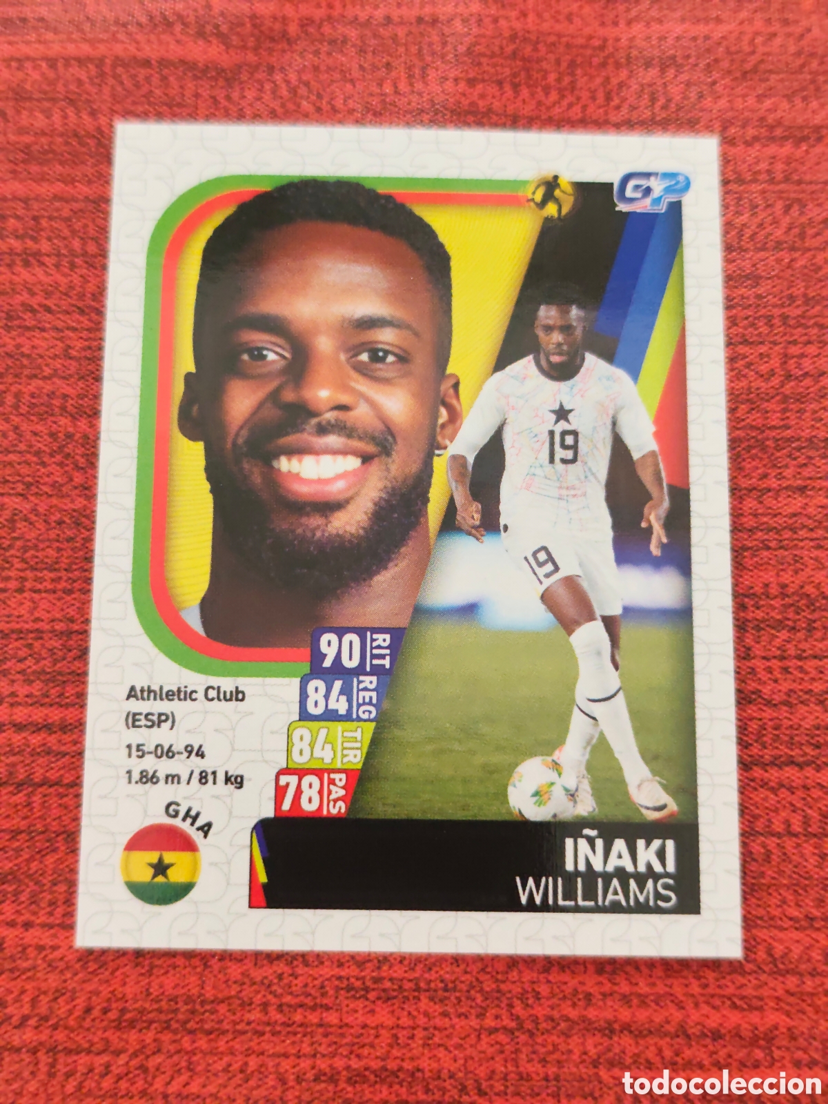 Cromos de Futebol: 566 I&Ntilde;AKI WILLIAMS GHANA MUNDIAL 2026 EDITORIAL GP