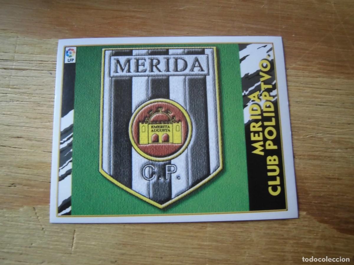 Cromos de f&uacute;tbol: ESCUDO M&Eacute;RIDA LIGA 97-98 COLECCIONES ESTE NUEVO DE SOBRE