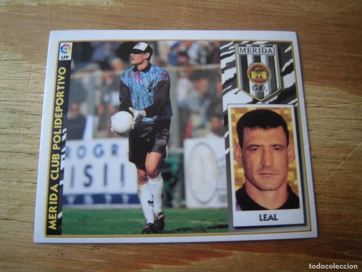 Cromos de f&uacute;tbol: LEAL M&Eacute;RIDA LIGA 97-98 COLECCIONES ESTE NUEVO DE SOBRE