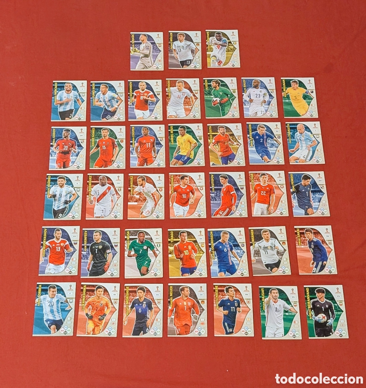 Cromos de f&uacute;tbol: Cromos F&uacute;tbol Adrenalyn XL FIFA WORLD CUP Russia 2018. Panini