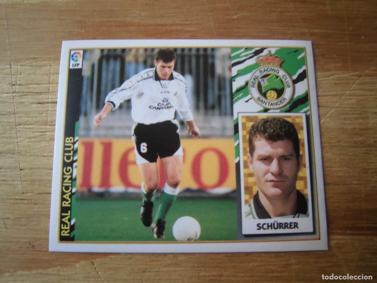 Cromos de f&uacute;tbol: SCH&Uuml;RRER RACING DE SANTANDER LIGA 97-98 COLECCIONES ESTE NUEVO DE SOBRE