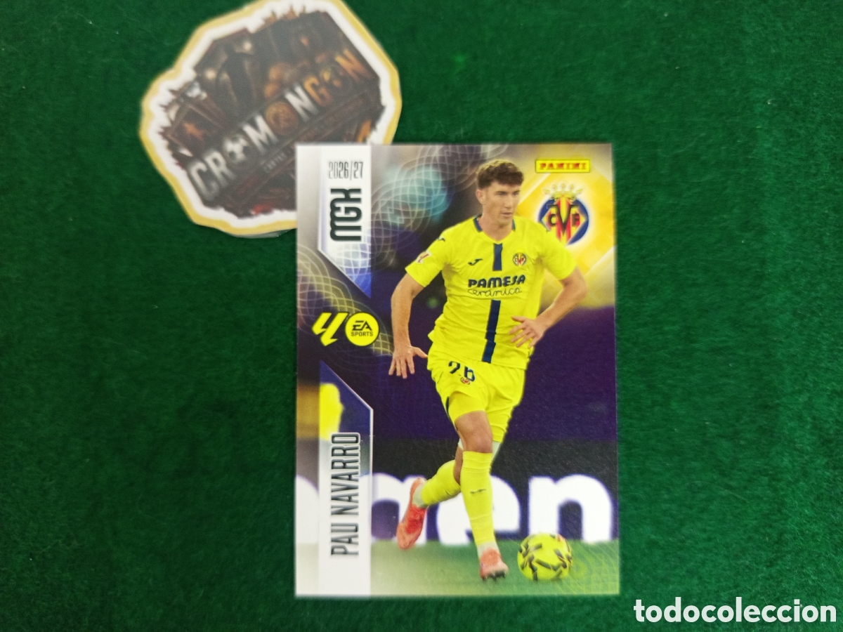 Fu&szlig;ball-Sticker: ❇️ CROMO ⚽ CARD PAU NAVARRO VILLARREAL 365 26 27 MEGACRACKS MGKS PANINI ❇️