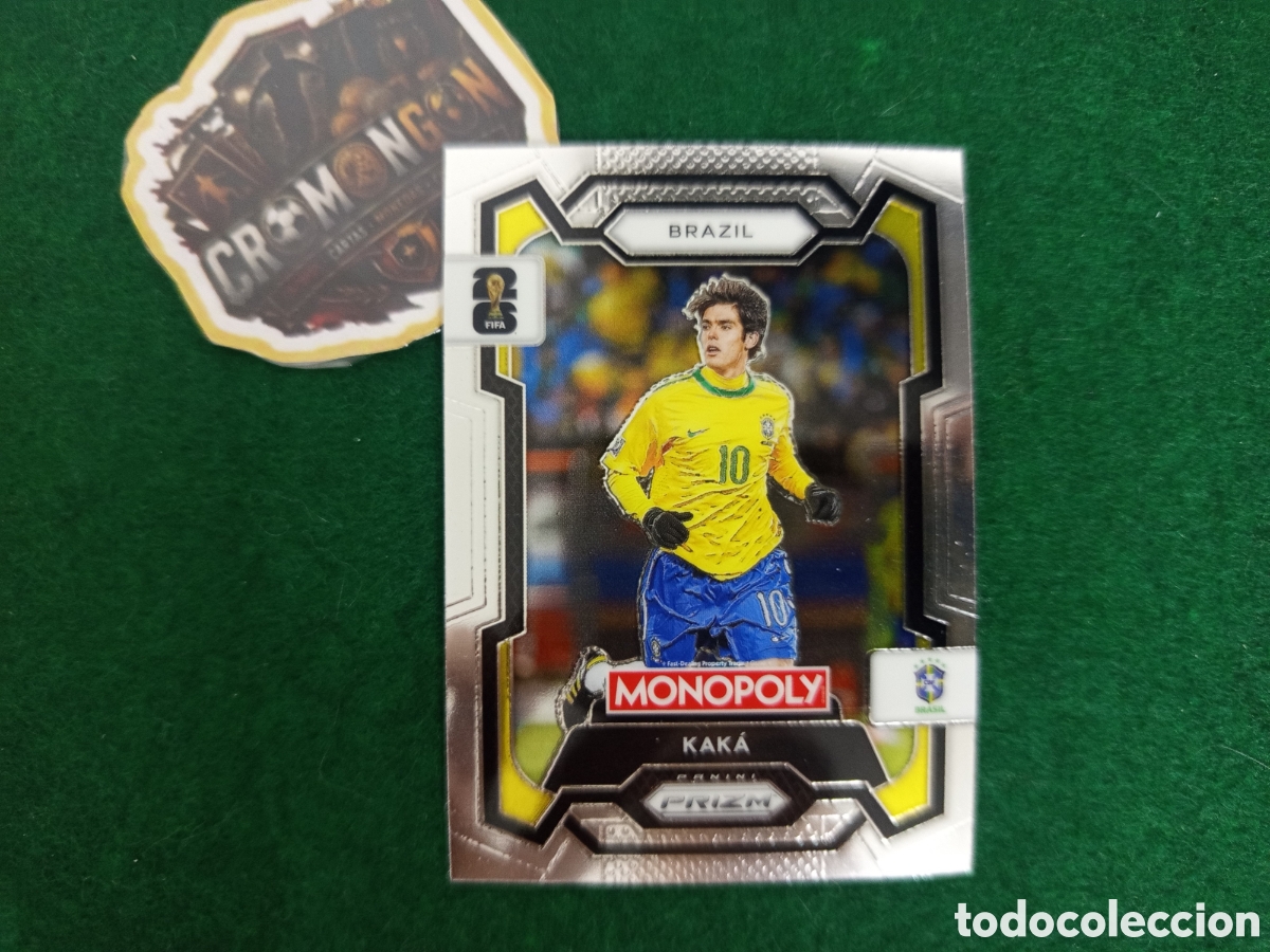 Cromos de f&uacute;tbol: ❇️ CROMO ⚽ CARD KAK&Aacute; 19 PRIZM MONOPOLY MUNDIAL 2026 - BRASIL ❇️