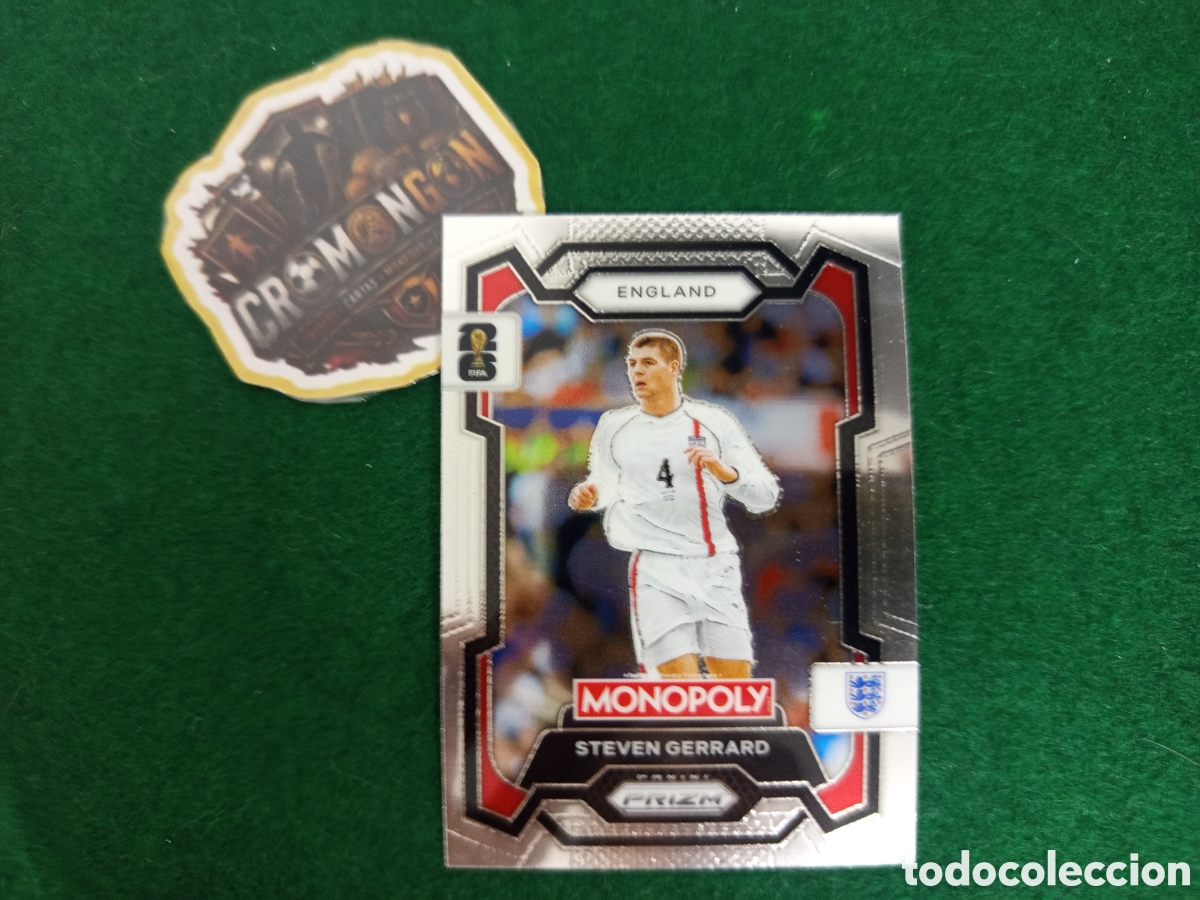 Cromos de f&uacute;tbol: ❇️ CROMO ⚽ CARD GERRARD 23 PRIZM MONOPOLY MUNDIAL 2026 - INGLATERRA ❇️