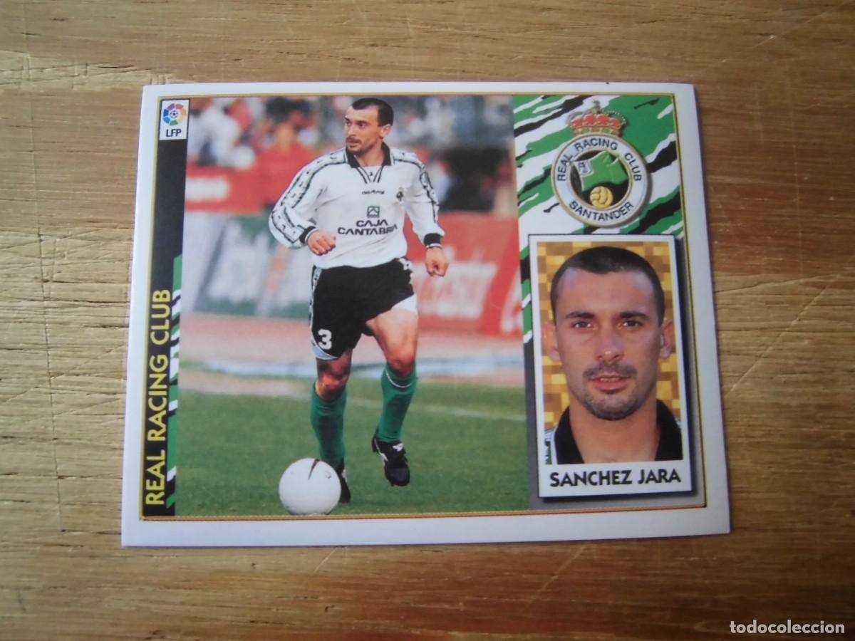 Cromos de f&uacute;tbol: S&Aacute;NCHEZ JARA RACING DE SANTANDER LIGA 97-98 COLECCIONES ESTE NUEVO DE SOBRE