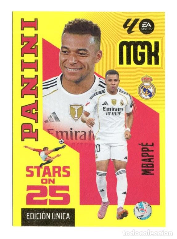 Cromos de f&uacute;tbol: 450 MBAPPE REAL MADRID STARS ON 25 MEGACRACKS 2026 2027 26 27 MGK