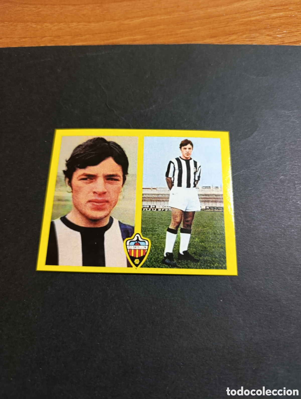 Cromos de f&uacute;tbol: Cromo Sanmill&aacute;n CD Castell&oacute;n Liga Este 72 73, ampliaci&oacute;n de la colecci&oacute;n
