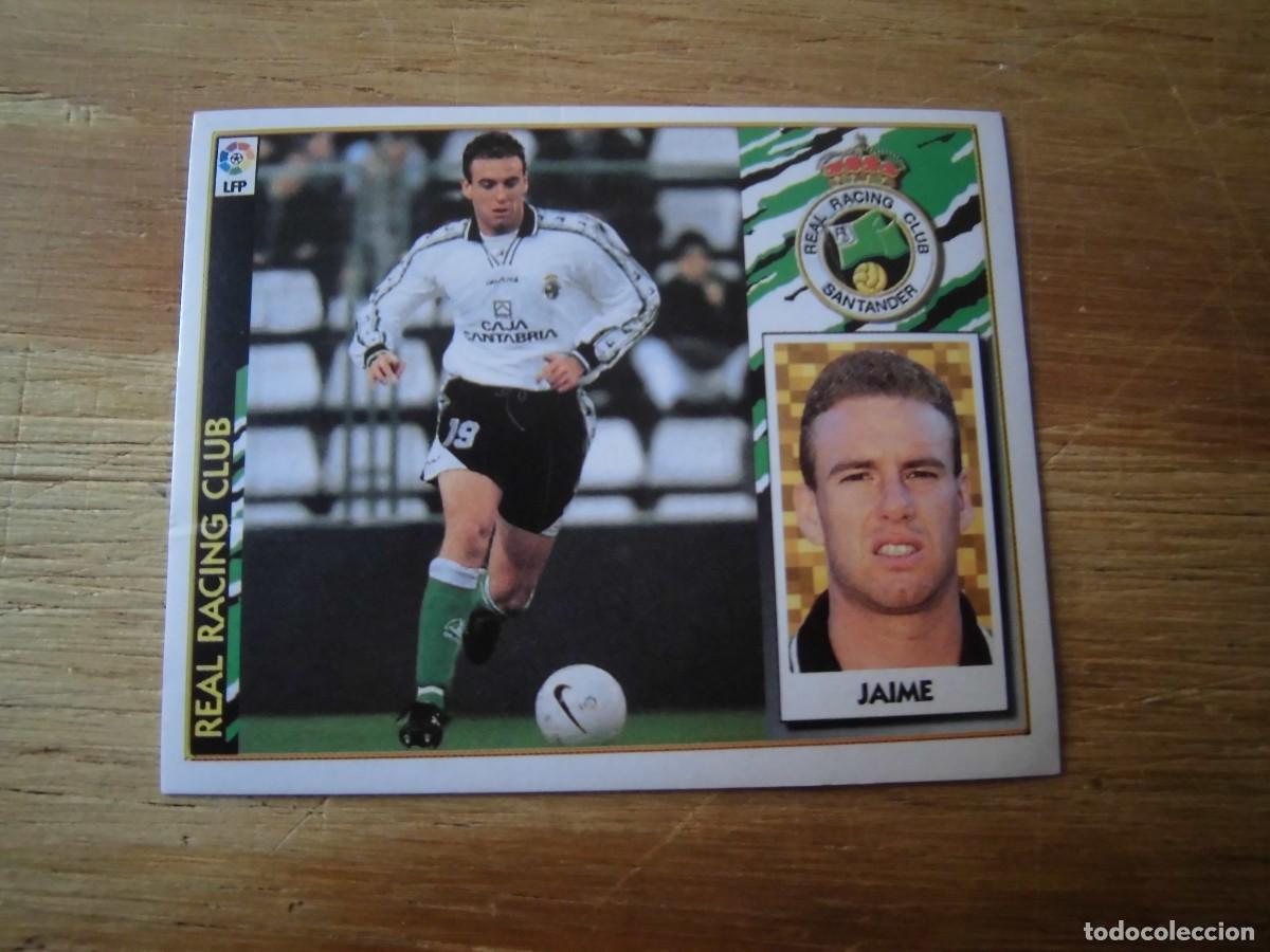 Cromos de f&uacute;tbol: JAIME BAJA RACING DE SANTANDER LIGA 97-98 COLECCIONES ESTE NUEVO DE SOBRE
