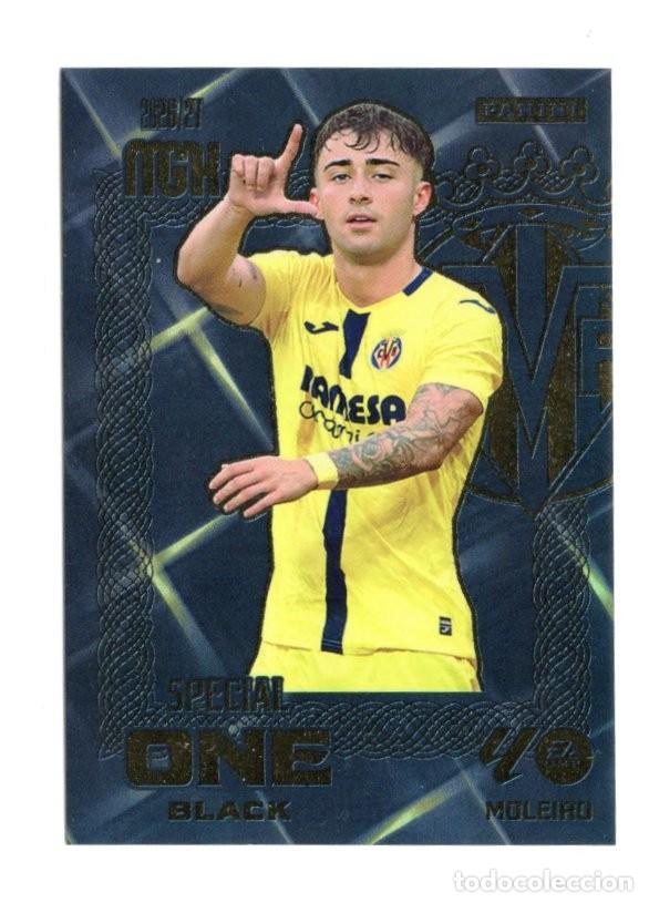 Cromos de f&uacute;tbol: MOLEIRO SPECIAL ONE BLACK VILLAREAL MEGACRACKS 2026 2027 26 27 MGK PANINI