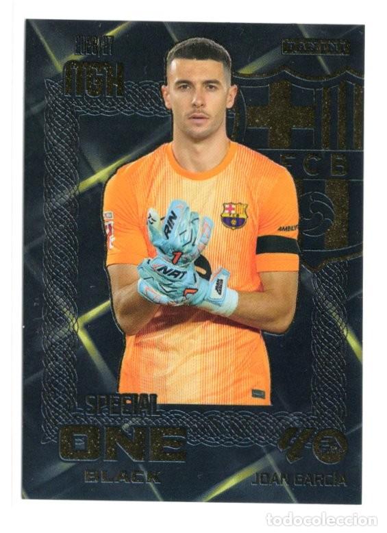 Cromos de f&uacute;tbol: JOAN GARCIA SPECIAL ONE BLACK BARCELONA MEGACRACKS 2026 2027 26 27 MGK PANINI
