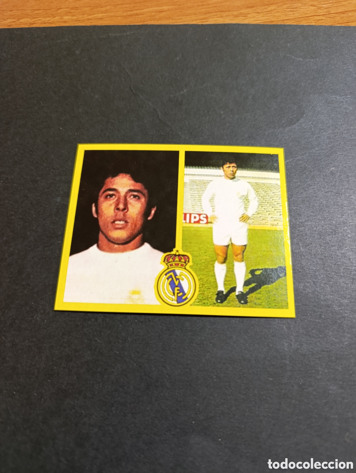 Cromos de f&uacute;tbol: Cromo Fleitas Real Madrid Liga Este 72 73, ampliaci&oacute;n de la colecci&oacute;n