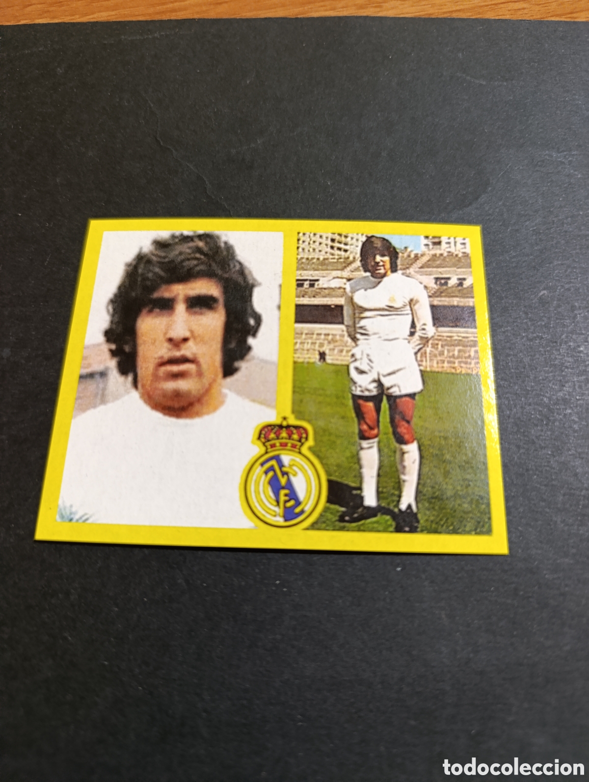 Cromos de f&uacute;tbol: Cromo Andr&eacute;s Real Madrid Liga Este 72 73, ampliaci&oacute;n de la colecci&oacute;n