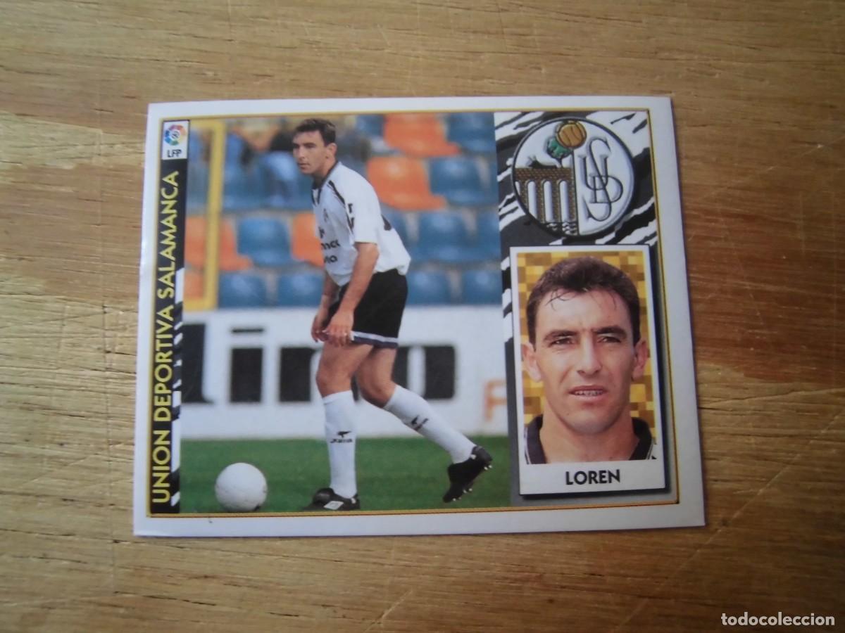 Cromos de f&uacute;tbol: LOREN SALAMANCA LIGA 97-98 COLECCIONES ESTE NUEVO DE SOBRE