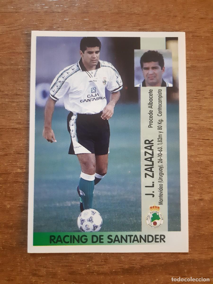 Cromos de f&uacute;tbol: N&deg;263-A ZALAZAR RACING SANTANDER LIGA 96-97 PANINI. NUNCA PEGADO, SIN PEGAR