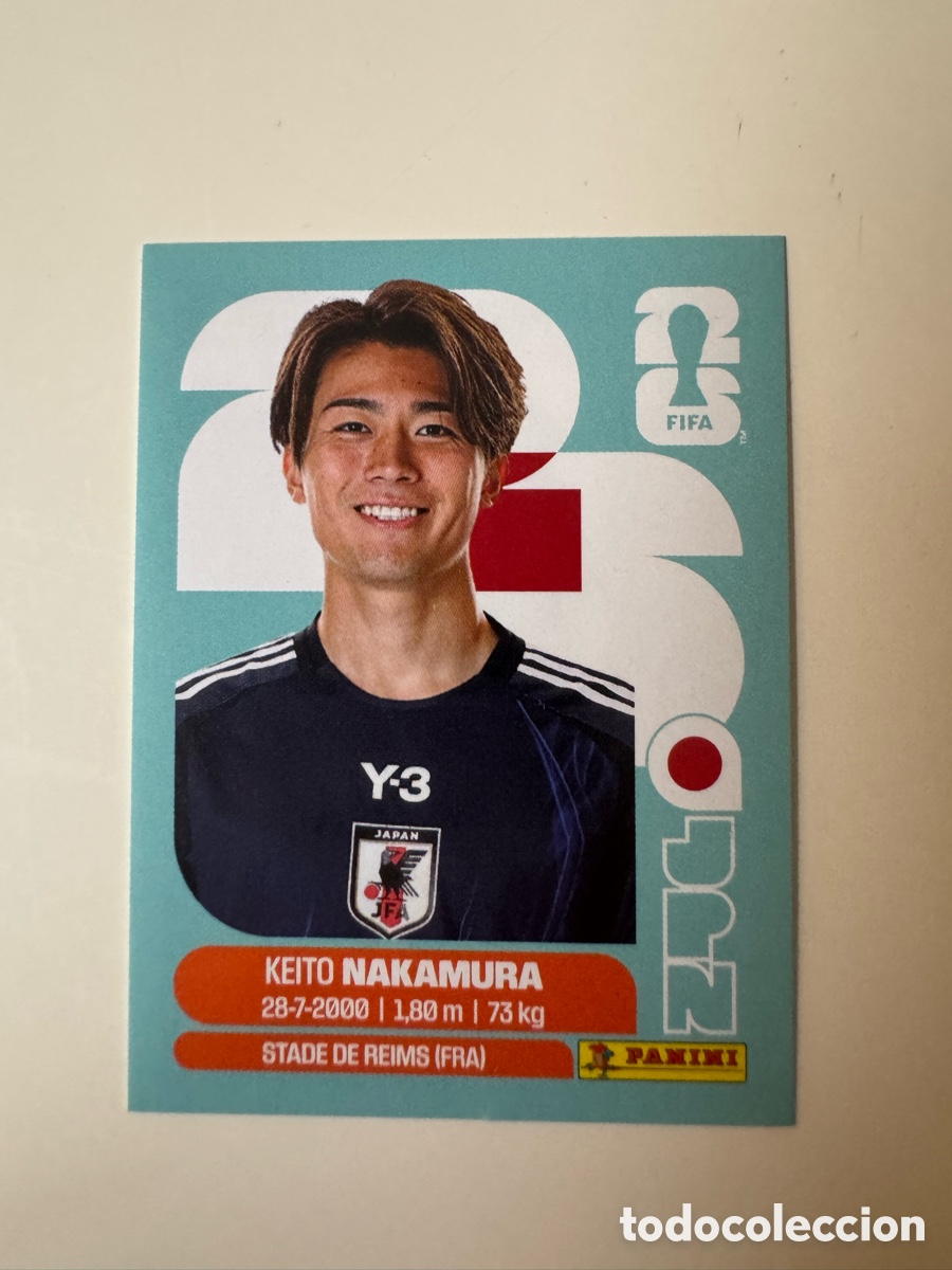 Fu&szlig;ball-Sticker: FIFA WORLD CUP 2026 STICKER PANINI &ndash; Keito Nakamura &ndash; Jap&oacute;n JPN15
