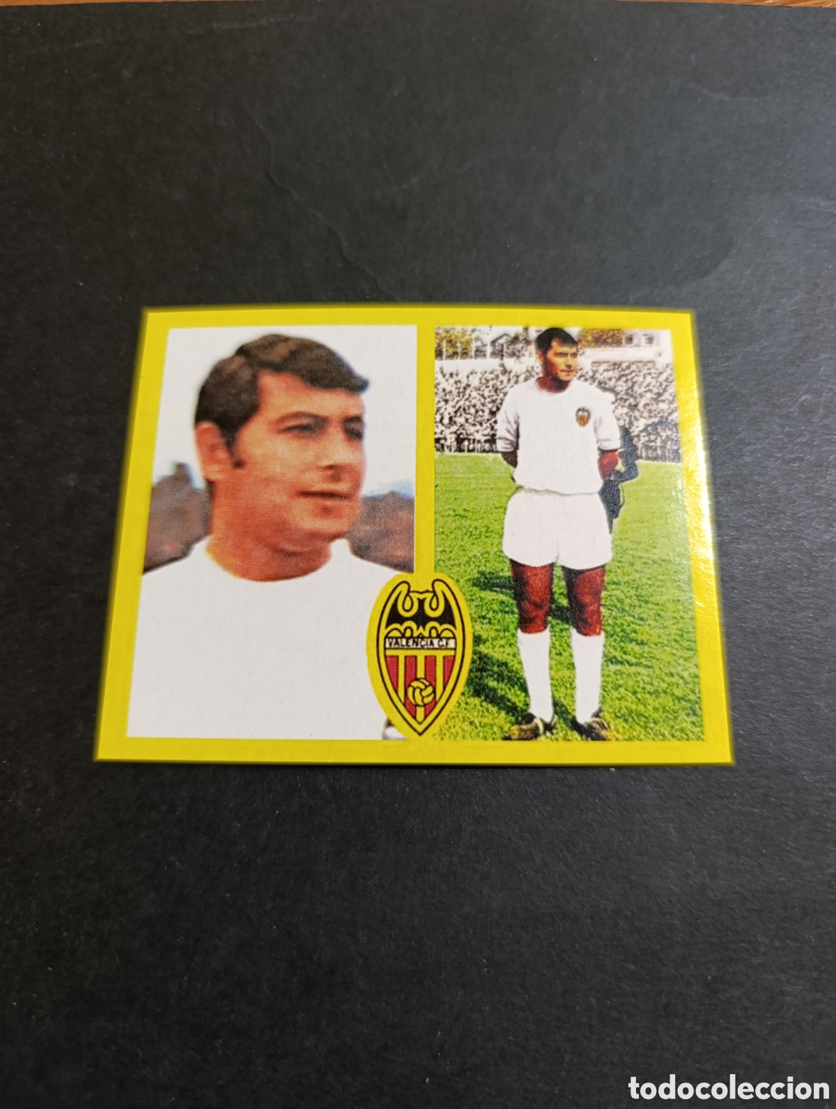 Cromos de f&uacute;tbol: Cromo Nebot Valencia Liga Este 72 73, ampliaci&oacute;n de la colecci&oacute;n