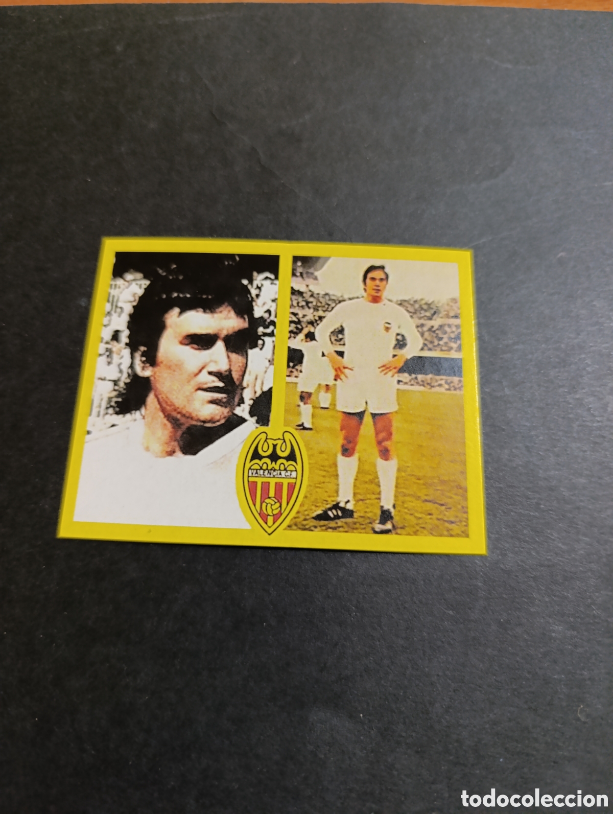 Cromos de f&uacute;tbol: Cromo Gabriel Uriarte Valencia Liga Este 72 73, ampliaci&oacute;n de la colecci&oacute;n