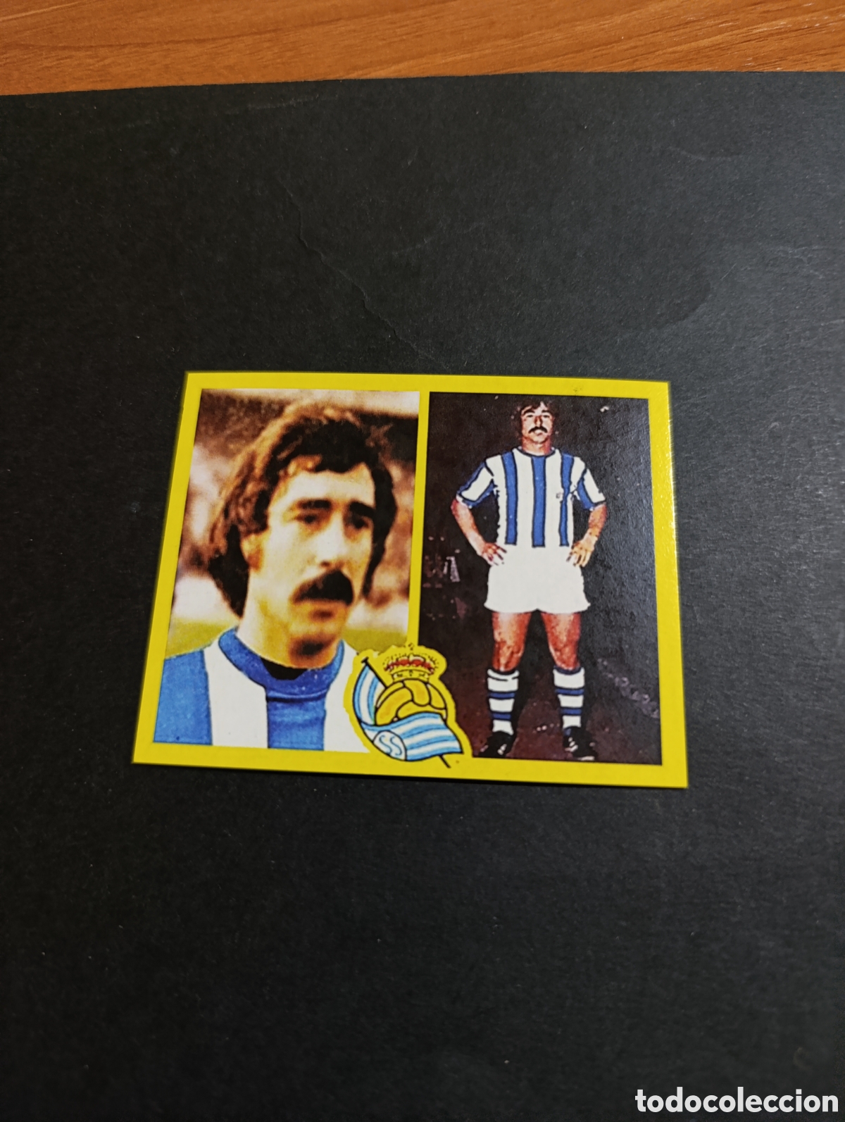 Cromos de f&uacute;tbol: Cromo Amas Real Sociedad Liga Este 72 73, ampliaci&oacute;n de la colecci&oacute;n