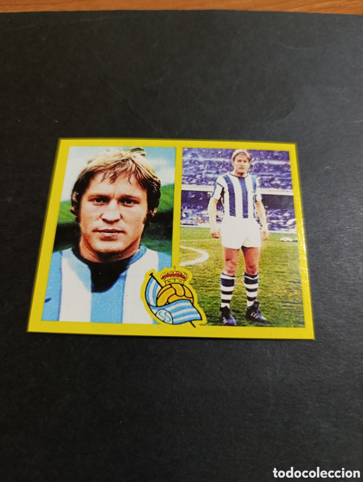 Cromos de f&uacute;tbol: Cromo Oyarzabal Real Sociedad Liga Este 72 73, ampliaci&oacute;n de la colecci&oacute;n