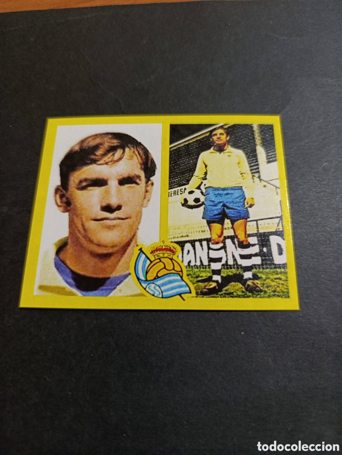Cromos de f&uacute;tbol: Cromo Artola Real Sociedad Liga Este 72 73, ampliaci&oacute;n de la colecci&oacute;n
