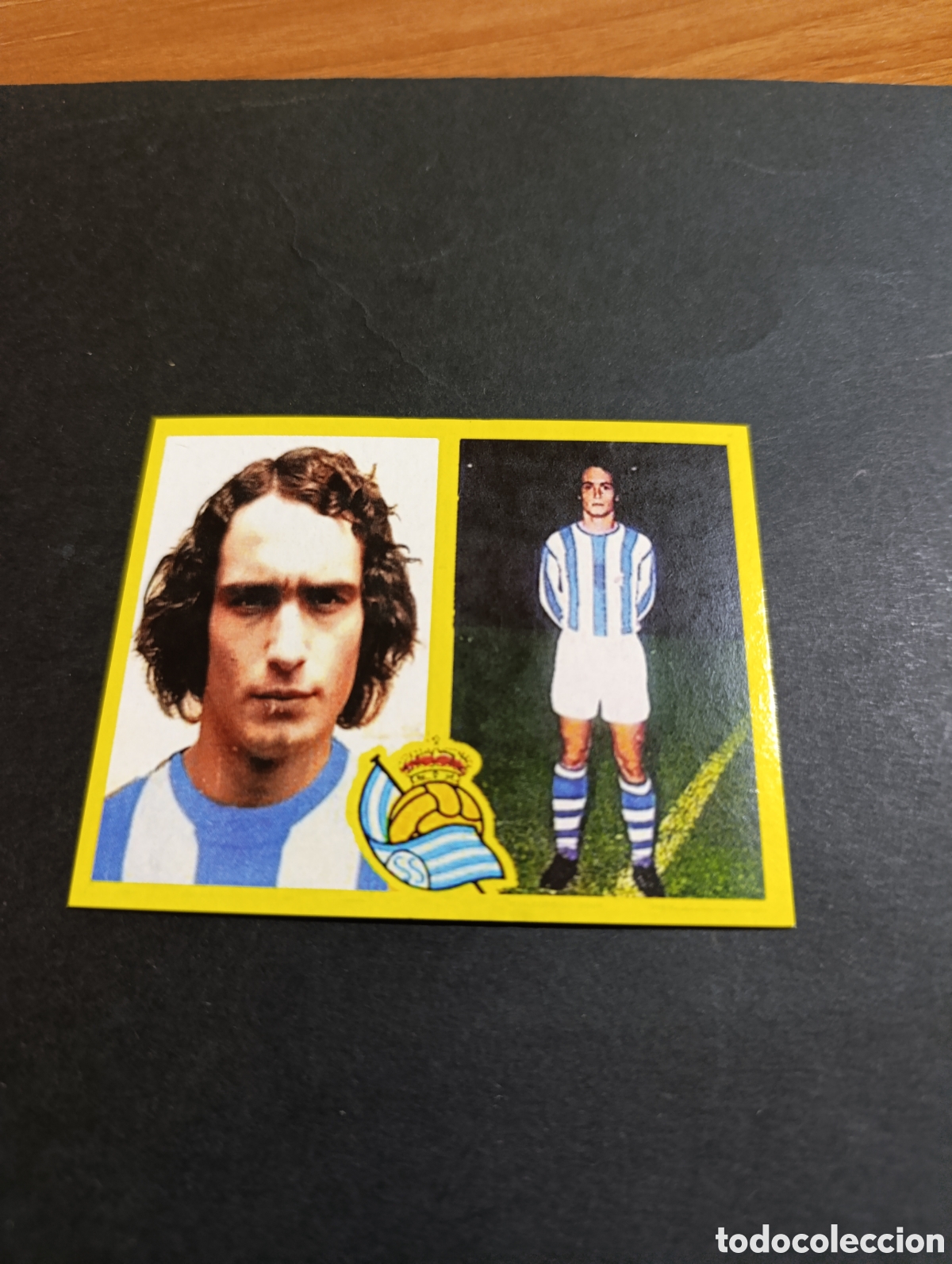 Cromos de f&uacute;tbol: Cromo Muruzabal Real Sociedad Liga Este 72 73, ampliaci&oacute;n de la colecci&oacute;n