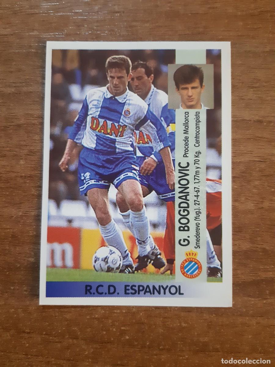 Cromos de f&uacute;tbol: N&deg;62-A COLOCA BOGDANOVIC ESPA&Ntilde;OL LIGA 96-97 PANINI. NUNCA PEGADO, SIN PEGAR