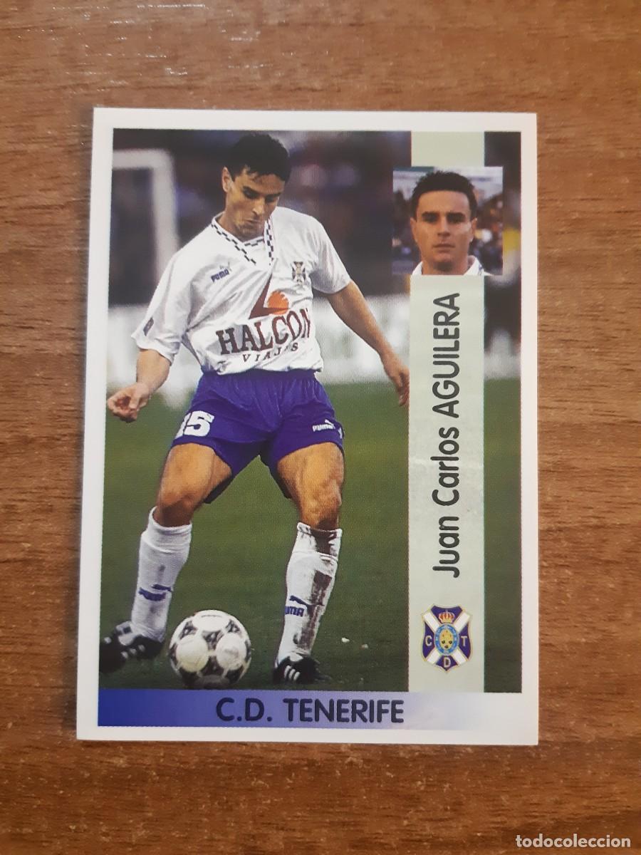 Cromos de f&uacute;tbol: N&deg;66 BAJA AGUILERA TENERIFE LIGA 96-97 PANINI. NUNCA PEGADO, SIN PEGAR
