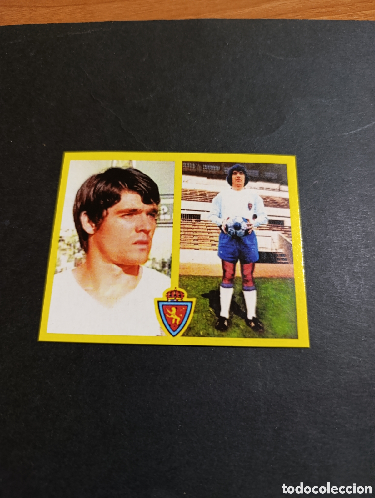 Cromos de f&uacute;tbol: Cromo Lacruz Real Zaragoza Liga Este 72 73, ampliaci&oacute;n de la colecci&oacute;n