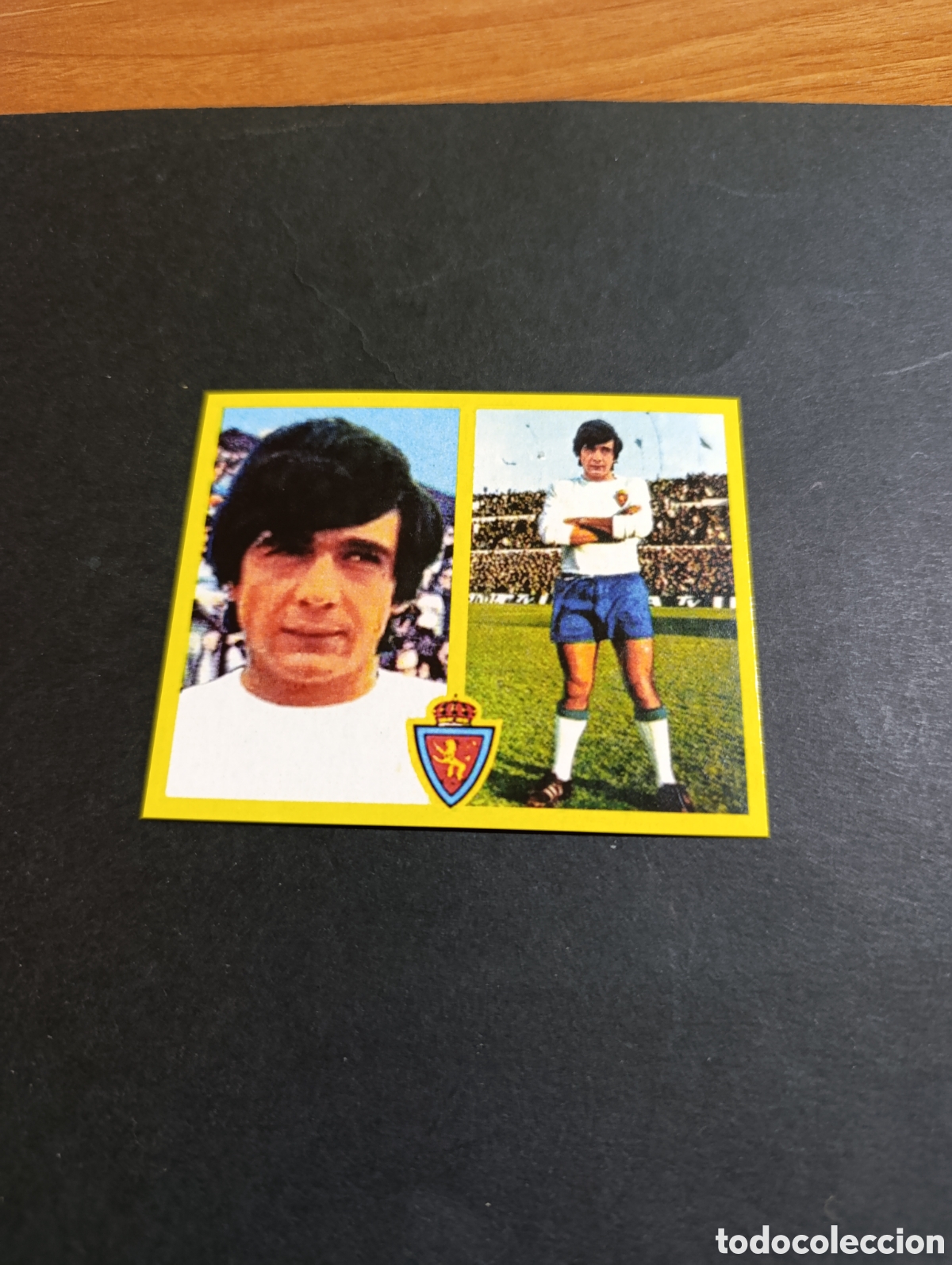 Cromos de f&uacute;tbol: Cromo G&oacute;mez Vila Real Zaragoza Liga Este 72 73, ampliaci&oacute;n de la colecci&oacute;n