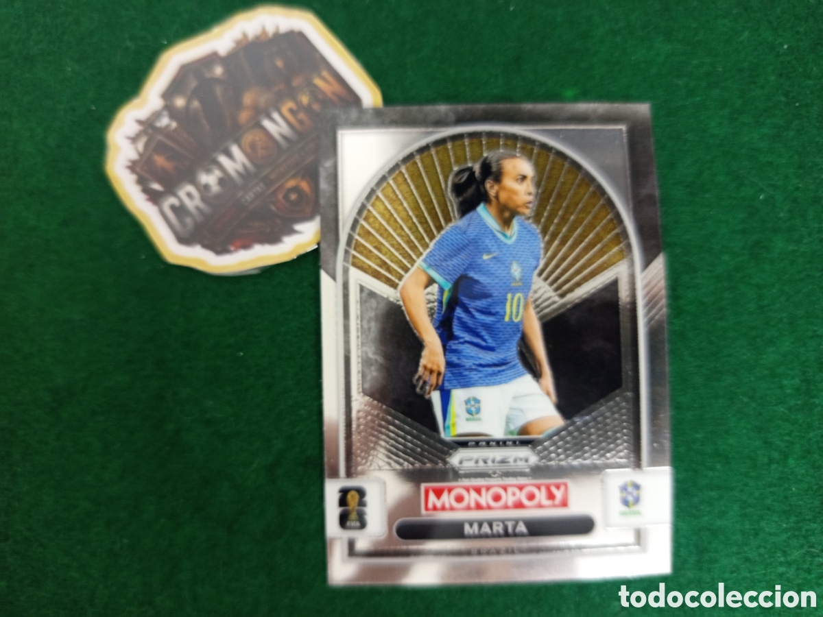 Fu&szlig;ball-Sticker: ❇️ CROMO ⚽ MARTA PRIZM MONOPOLY MUNDIAL 2026 - BRASIL ❇️