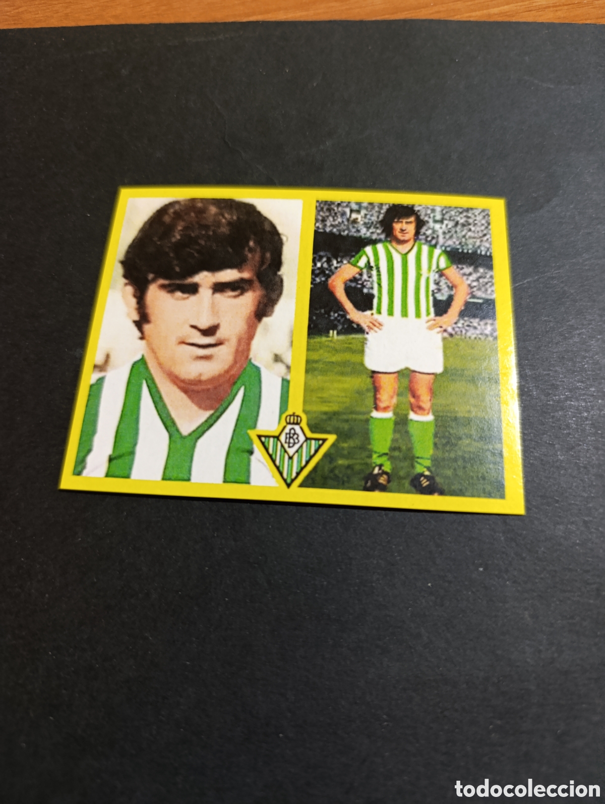 Cromos de f&uacute;tbol: Cromo Aramburu Real Betis Liga Este 72 73, ampliaci&oacute;n de la colecci&oacute;n
