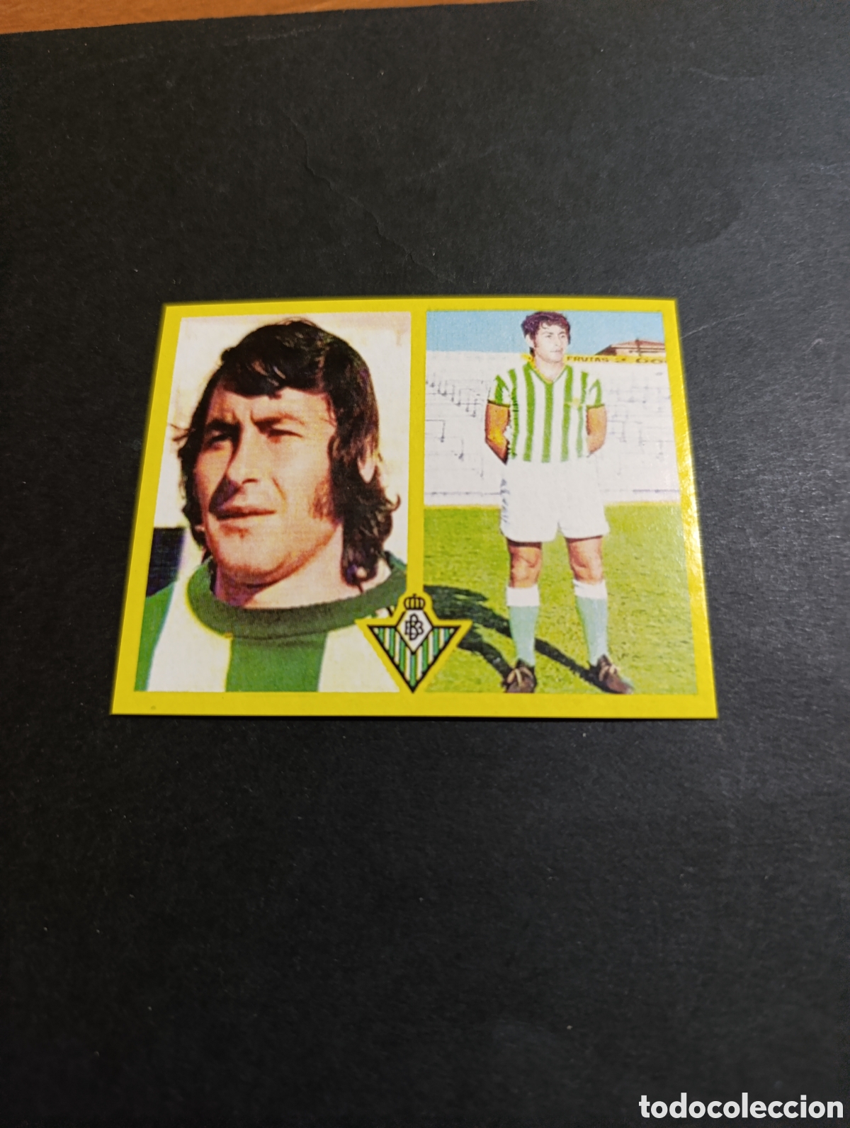 Cromos de f&uacute;tbol: Cromo Nebot Real Betis Liga Este 72 73, ampliaci&oacute;n de la colecci&oacute;n