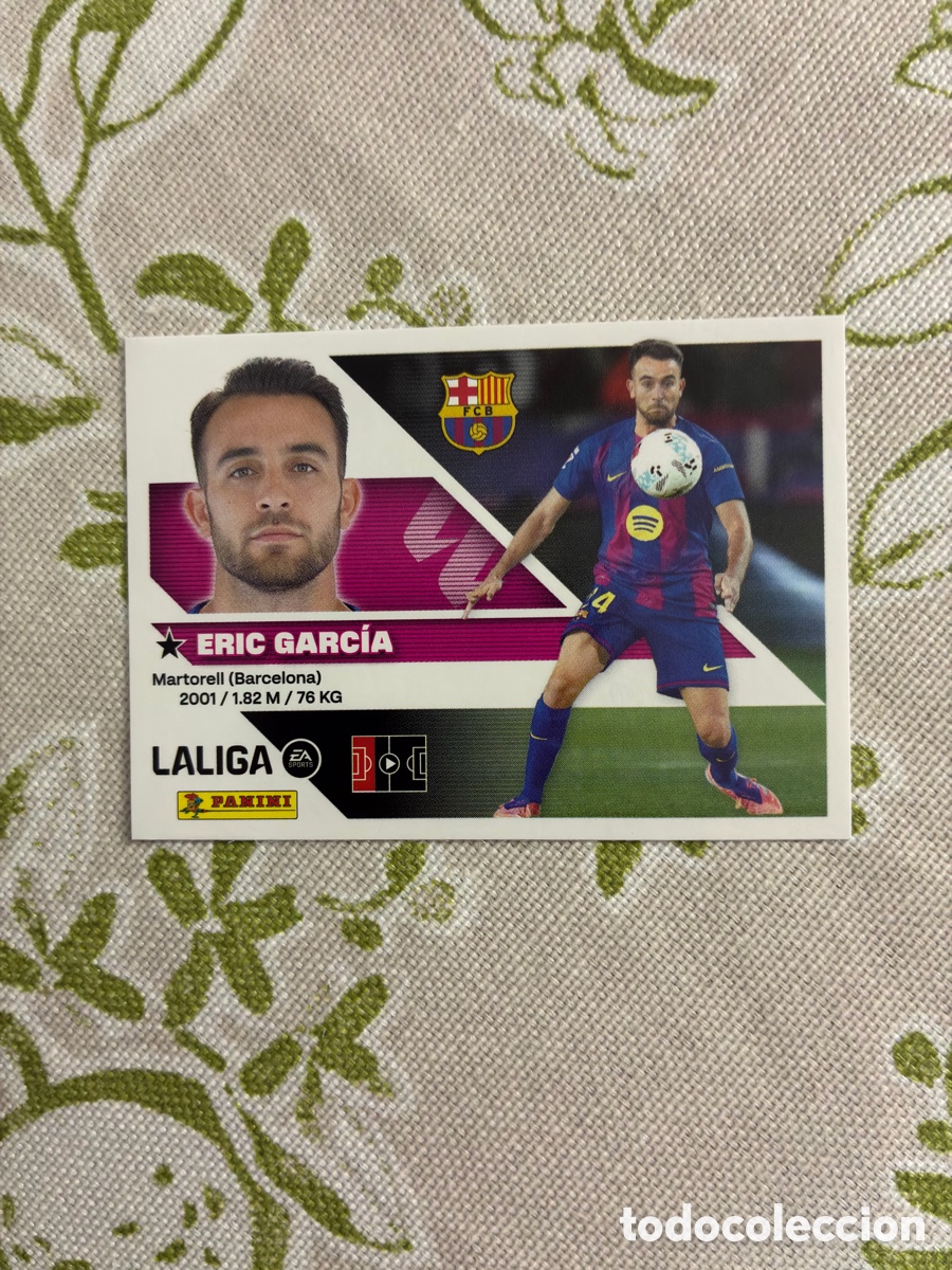 Cromos de f&uacute;tbol: Cromo Eric Garc&iacute;a - FC Barcelona - N.&ordm; 11 - Colecci&oacute;n Este Panini LIGA 2026-27