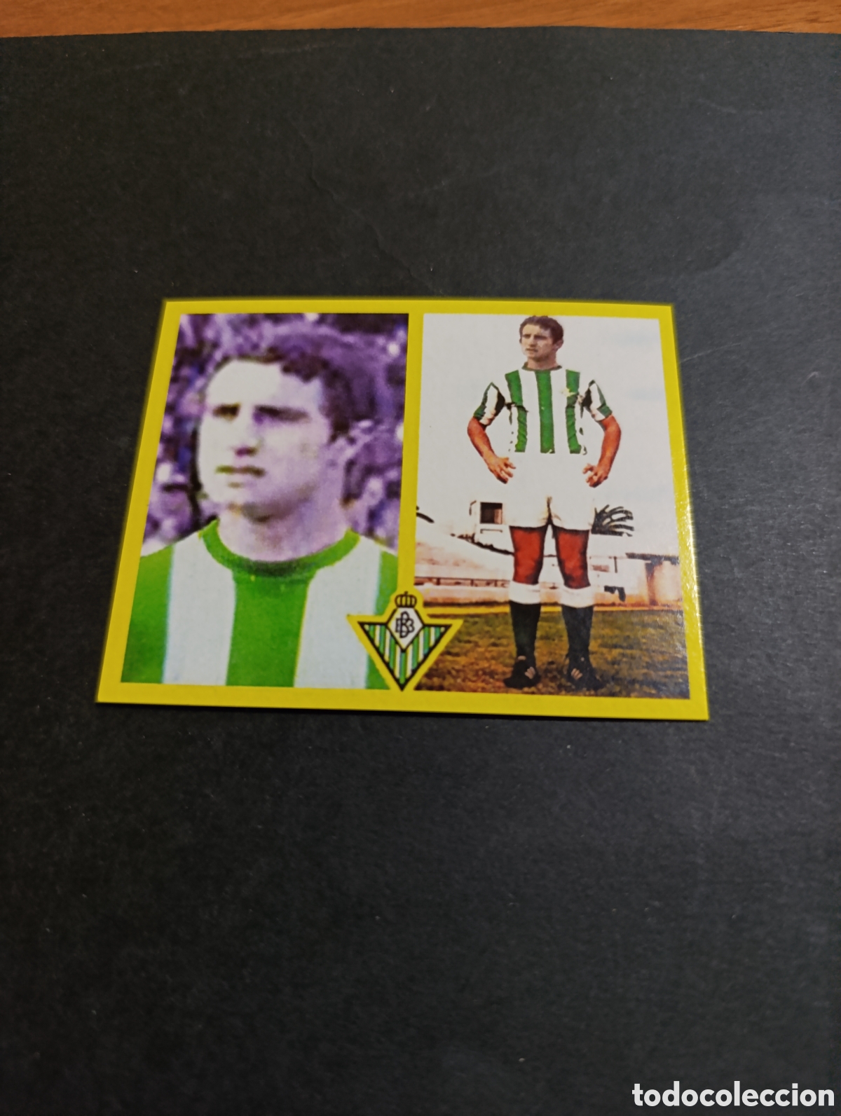 Cromos de f&uacute;tbol: Cromo Fern&aacute;ndez Fl&oacute;rez Real Betis Liga Este 72 73, ampliaci&oacute;n de la colecci&oacute;n