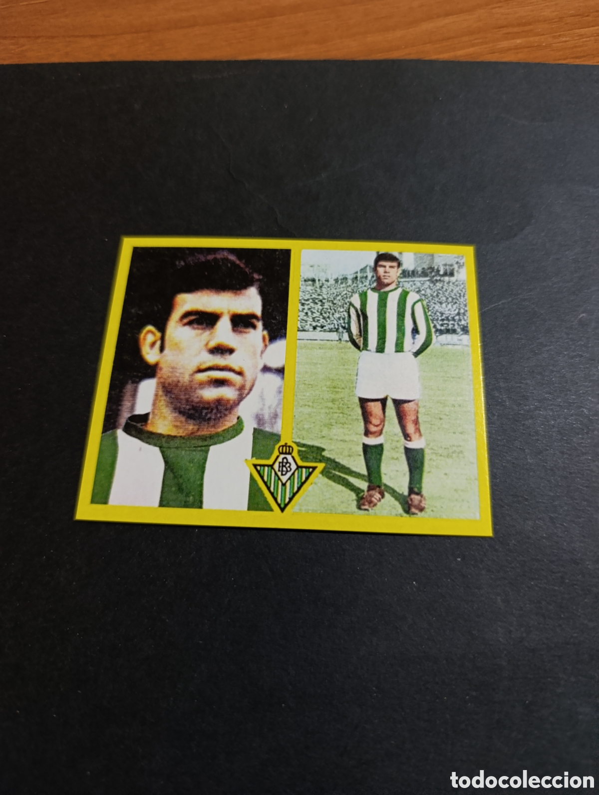 Cromos de f&uacute;tbol: Cromo Mellado Real Betis Liga Este 72 73, ampliaci&oacute;n de la colecci&oacute;n