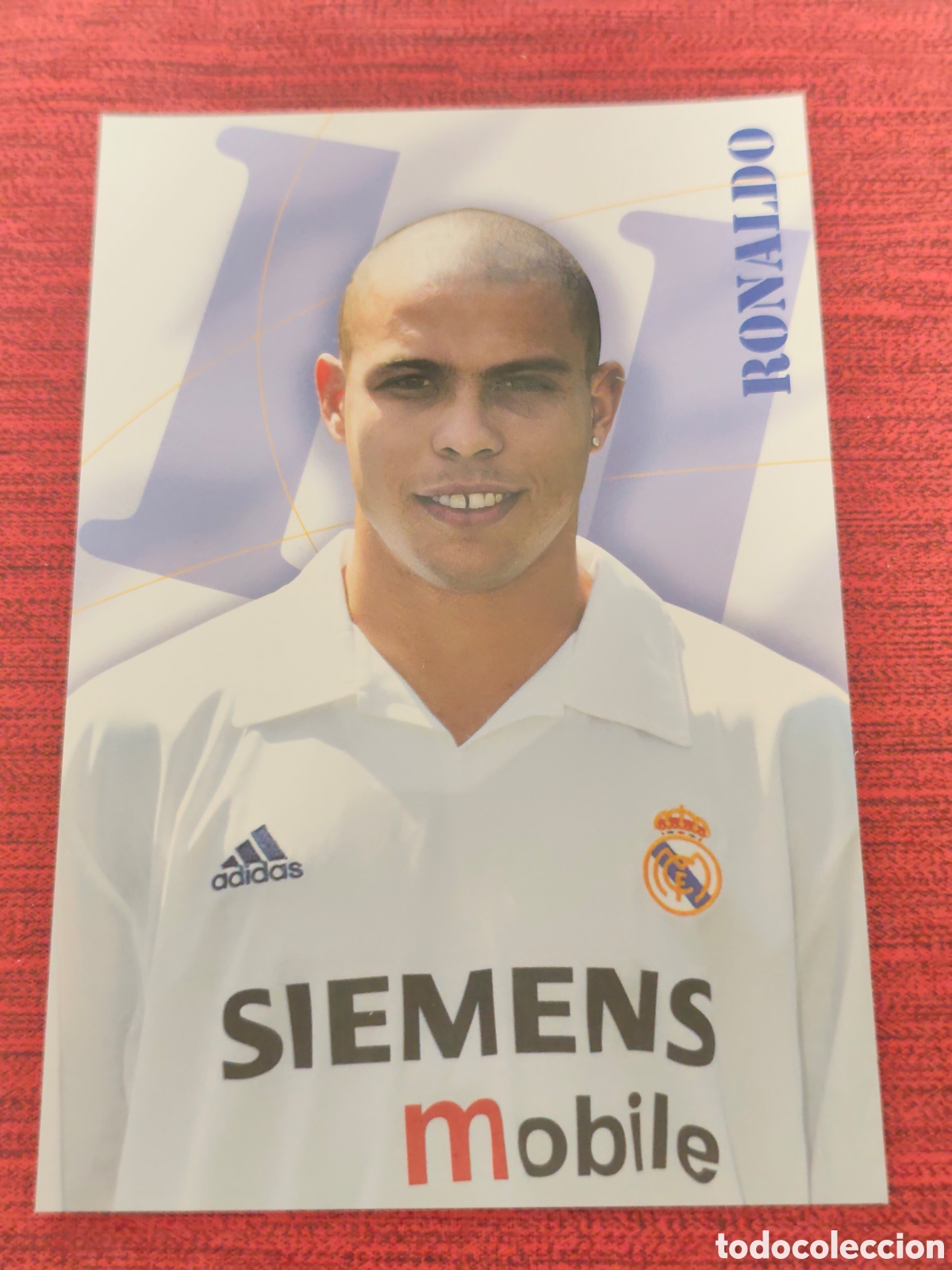 Cromos de Futebol: ROOKIE 23 RONALDO REAL MADRID 2002 2003 COLECCI&Oacute;N OFICIAL MAGIC BOX INT