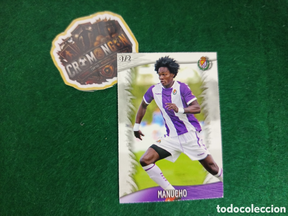 Cromos de Futebol: ❇️ CROMO ⚽ CARD MANUCHO VALLADOLID 372 FICHAS LIGA QUIZ GAME 2014 13 14 2013 2014 MUNDICROMO ❇️