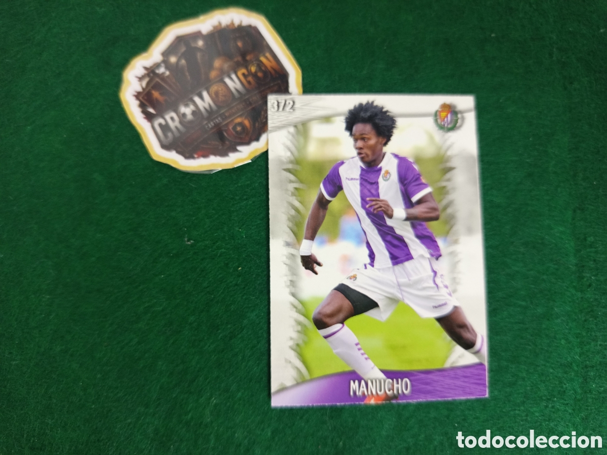 Cromos de Futebol: ❇️ CROMO ⚽ CARD MANUCHO VALLADOLID 372 FICHAS LIGA QUIZ GAME 2014 13 14 2013 2014 MUNDICROMO ❇️