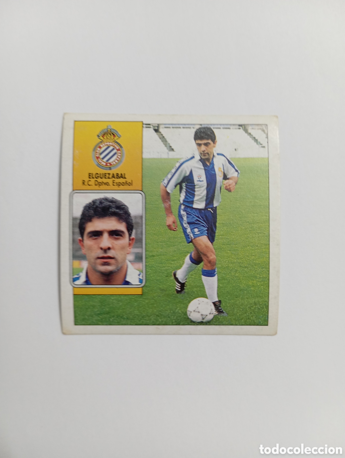 Cromos de f&uacute;tbol: FICHAJE 3 ELGUEZABAL Liga Este 1992 1993 Panini 92 93