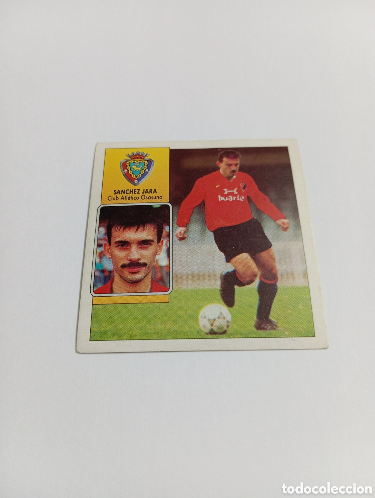 Cromos de f&uacute;tbol: FICHAJE 6 S&Aacute;NCHEZ JARA Liga Este 1992 1993 Panini 92 93