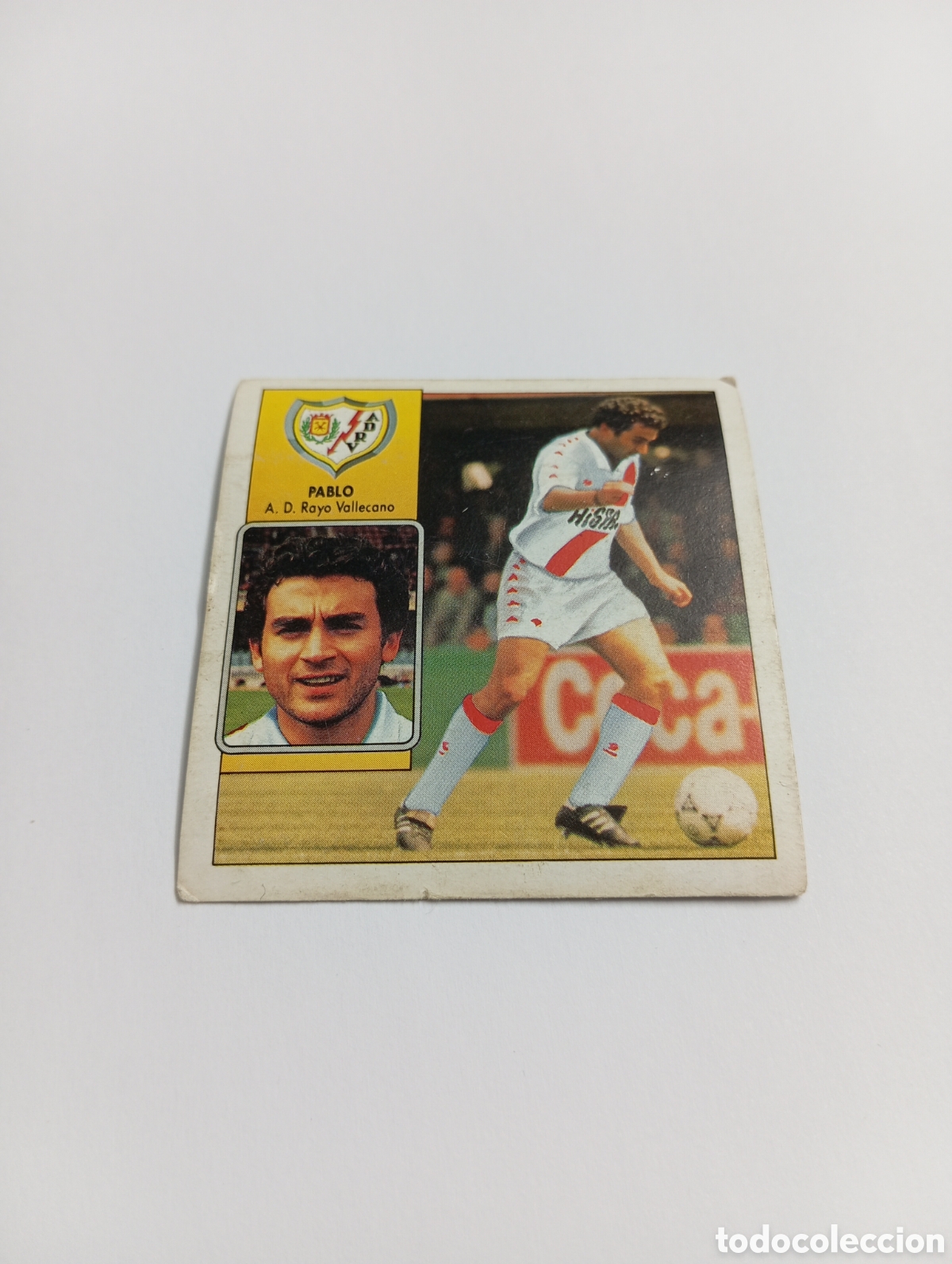 Cromos de f&uacute;tbol: FICHAJE 7 PABLO Liga Este 1992 1993 Panini 92 93