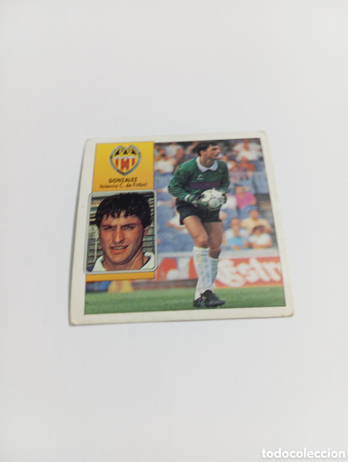 Cromos de f&uacute;tbol: FICHAJE 8 GONZ&Aacute;LEZ Liga Este 1992 1993 Panini 92 93