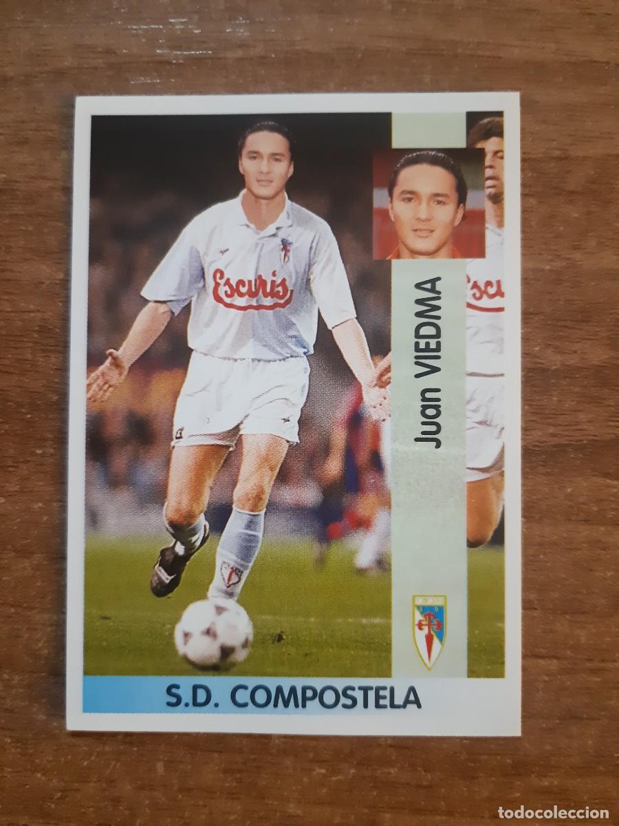 Cromos de f&uacute;tbol: N&deg;156 VIEDMA COMPOSTELA VERSI&Oacute;N LIGA 96-97 PANINI. NUNCA PEGADO, SIN PEGAR