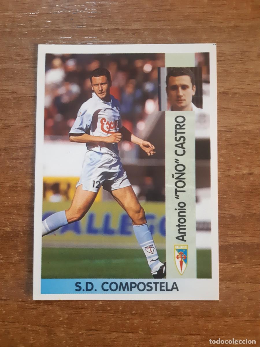Cromos de f&uacute;tbol: N&deg;148 BAJA TO&Ntilde;O CASTRO COMPOSTELA LIGA 96-97 PANINI. NUNCA PEGADO, SIN PEGAR