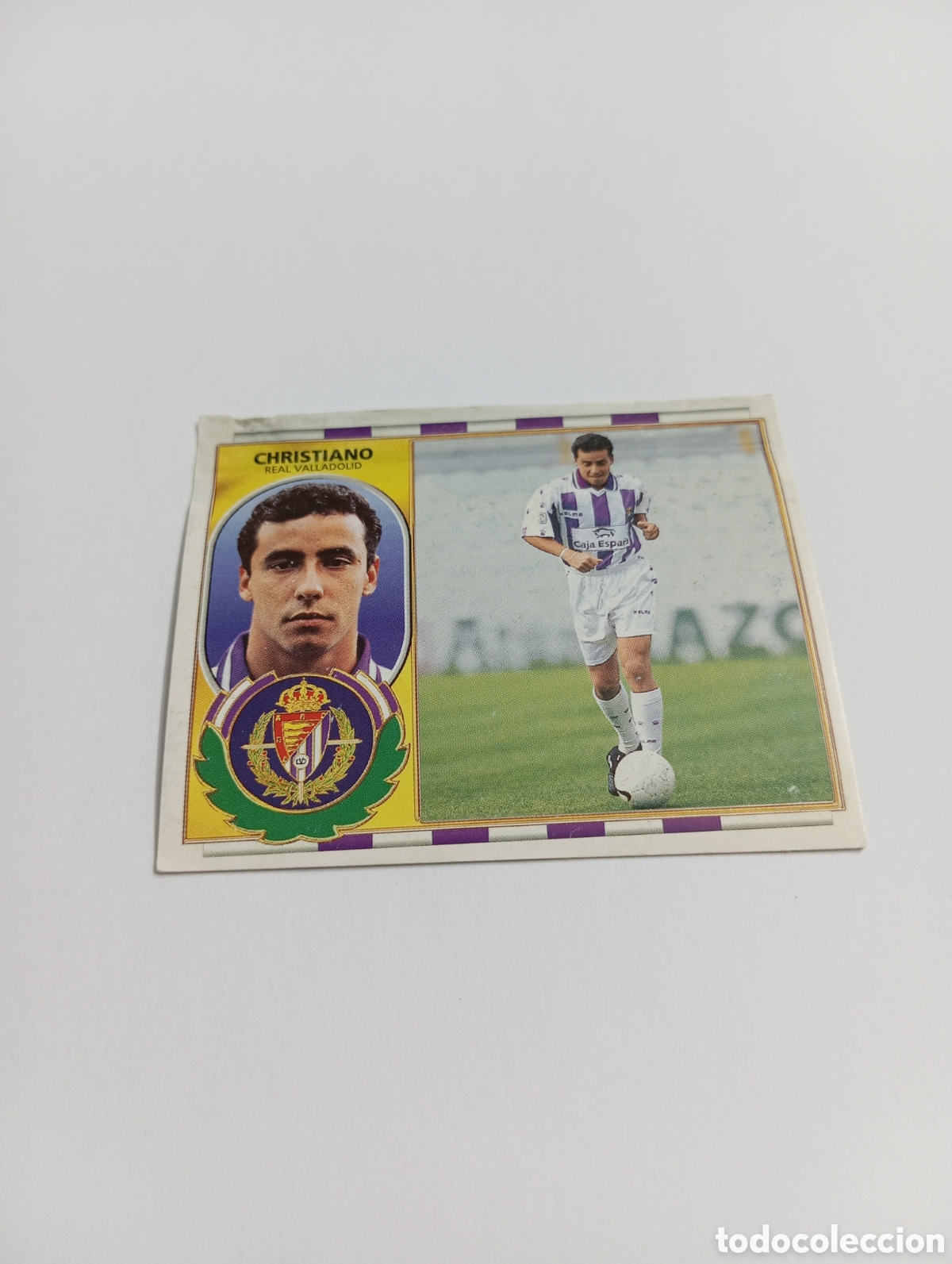 Cromos de f&uacute;tbol: CHRISTIANO COLOCA Valladolid 1996 97 Liga Este 96 97 VENTANILLA