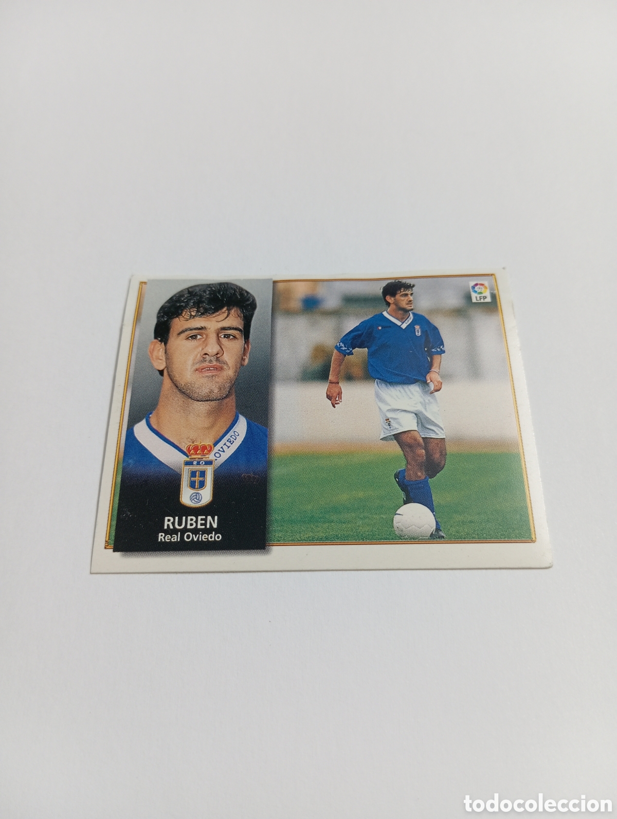 Cromos de f&uacute;tbol: RUB&Eacute;N COLOCA Oviedo Liga Este 1998 1999 VENTANILLA 98 99