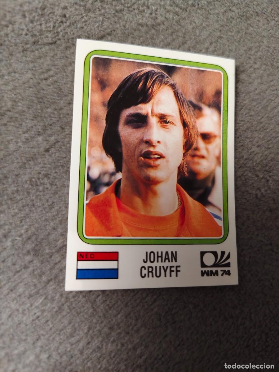 Cromos de f&uacute;tbol: 89 WORLD CUP STORY PANINI JOHAN CRUYFF (HOLANDA) - MUNDIAL 1974 74 -- MUNDIAL SONRICS AAJ