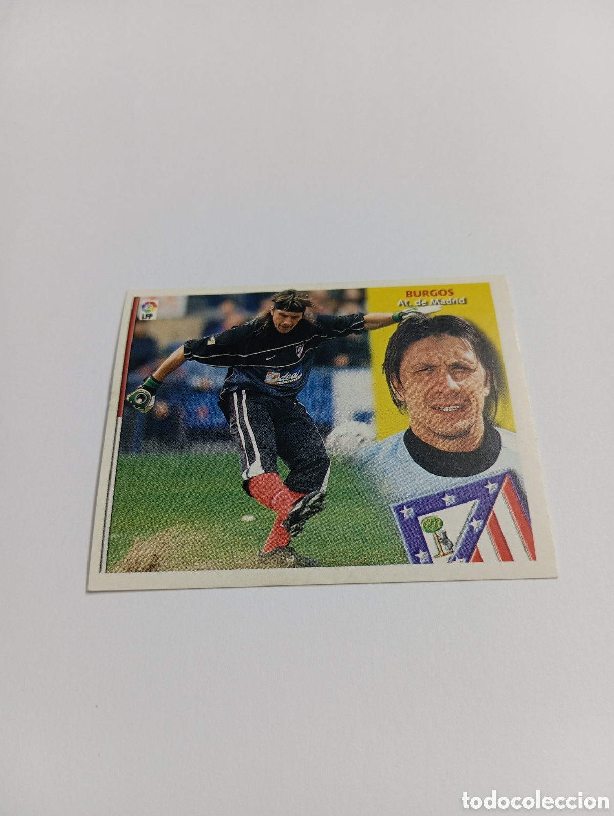 Cromos de f&uacute;tbol: BURGOS Atl&eacute;tico de Madrid LIGA ESTE 2002 2003 PANINI 02 03