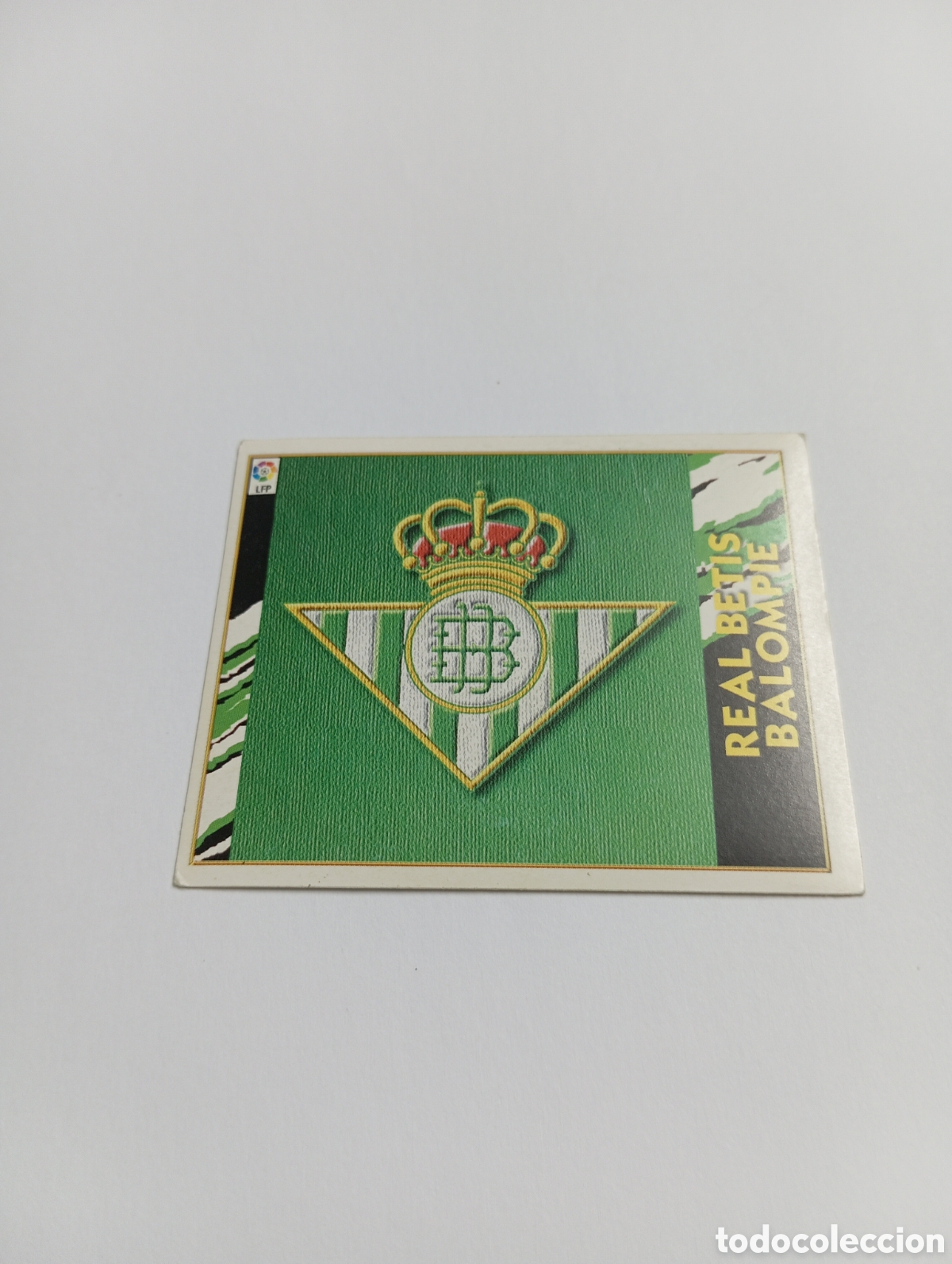 Cromos de f&uacute;tbol: ESCUDO Betis Liga Este 1997 1998 NUEVO SIN PEGAR 97 98