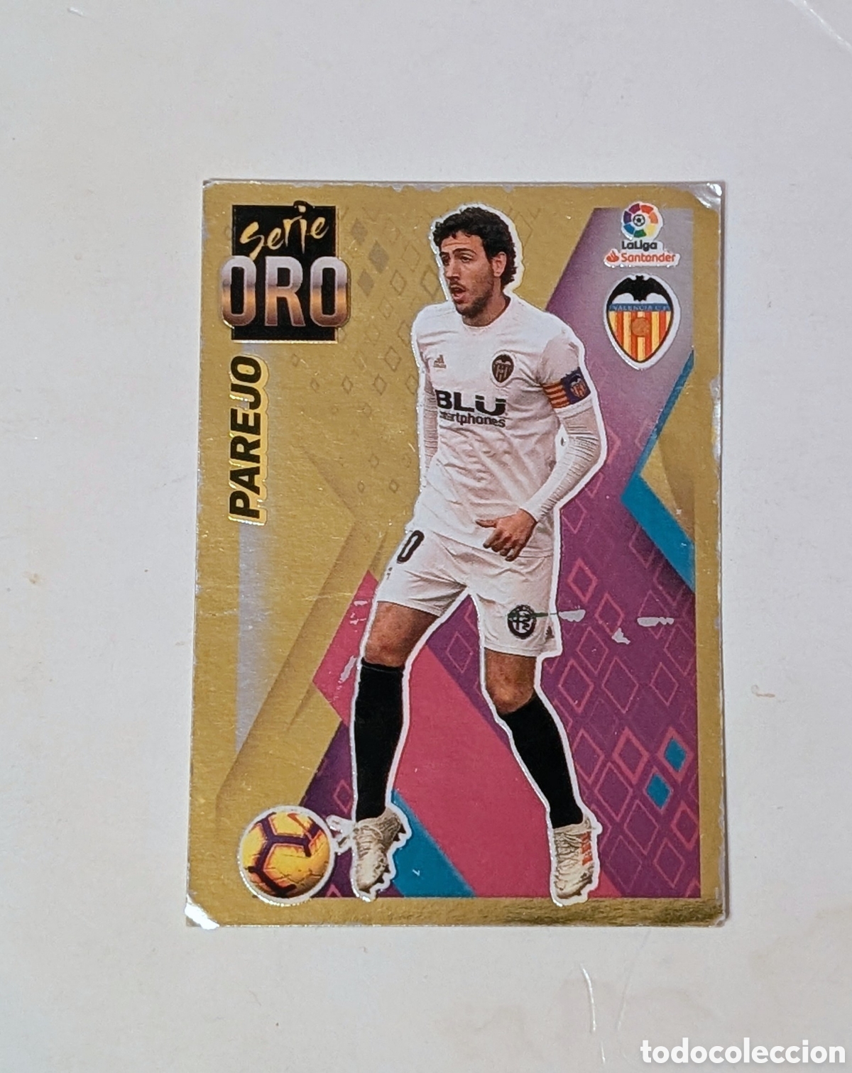 Cromos de f&uacute;tbol: Cromo F&uacute;tbol Serie Oro Ediciones Este Liga 2019-2020. Panini